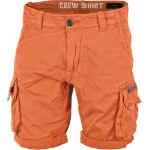 Alpha Industries Crew Shorts (Sale) flame orange, Größe 30