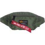Grüne Alpha Industries Inc. Bauchtaschen & Hüfttaschen mit Reißverschluss aus Kunstfaser klein 