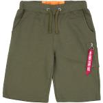 Grüne Alpha Industries Inc. Cargo-Shorts aus Baumwolle für Herren Größe XXL 