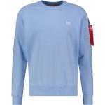 Blaue Alpha Industries Inc. Herrensweatshirts Größe M für den für den Herbst 