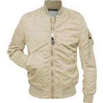 Gelbe Wasserdichte Atmungsaktive Alpha Industries Inc. MA-1 Mini Kurzjacken & Cropped-Jackets für Damen Größe XS für den für den Sommer 