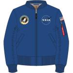 Alpha Industries MA-1 VF NASA Jacke, blau, Größe XS