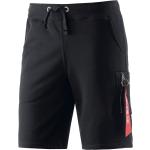 Schwarze Casual Alpha Industries Inc. Cargo-Shorts mit Reißverschluss aus Baumwolle für Herren Größe 3 XL 