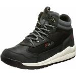 Reduzierte Anthrazitfarbene Fila Alpha High Top Sneaker & Sneaker Boots aus Leder für Herren Größe 45 