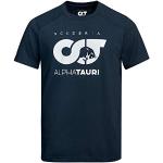 Blaue AlphaTauri T-Shirts für Herren Größe S 