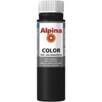 Alpina Color Voll- und Abtönfarbe 750 ml seidenmatt | Night Black