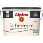 Alpina Farben - 2,5L alpina Farbrezepte Muschelweiß, Matt Ausführung: - Muschelweiss