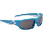 Cyanblaue Alpina Flexxy Teen Black Mirror Verspiegelte Sonnenbrillen für Kinder 
