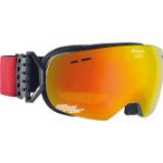 Alpina Granby S Multimirror Skibrille (Farbe: 831 schwarz matt, Scheibe: MULTIMIRROR rot (S2))
