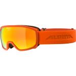 Alpina Kinder Scarabeo Q-Lite Skibrille (Größe One Size, orange)