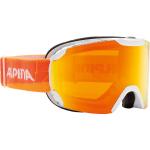 Alpina Pheos Multi Mirror Skibrille (816 weiÃ/rot, Scheibe: MULTIMIRROR orange)