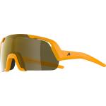 Gelbe Alpina Outdoor Sonnenbrillen für Kinder 