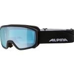 ALPINA SCARABEO JR Q-LITE Schneebrille 2024 black/blue matt/blue mirror