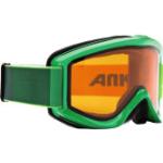 Alpina Smash 2.0 Multi Mirror Skibrille (Farbe: 811 weiß/grün, Scheibe: MULTIMIROR, orange)