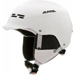 Alpina Unisex Alpina Spam Cap Children'S Ski Helmet - White matt / 51-54 cm