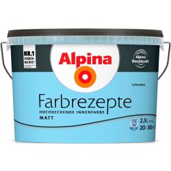 Alpina Wandfarbe Farbrezepte Luftschloss 2,5 l