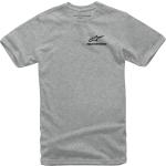 Graue Alpinestars T-Shirts aus Baumwolle für Herren Größe XXL 