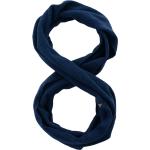 Marineblaue Loop-Schals für Kinder & Kinderschlauchschals aus Wolle für den für den Winter 