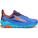 Blaue Altra Trailrunning Schuhe mit Riemchen aus Mesh für Herren Größe 46 