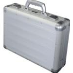 Alumaxx Aktenkoffer 45160 Venture, silber, Aluminium, mit Sicherheitsschloss und Laptopfach