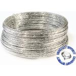 Aluminiumdraht Silber Diamant-Look 2mm X 30 Meter Sparpack