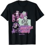 Schwarze Monster High T-Shirts mit Tiermotiv für Herren Größe S 