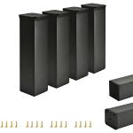 Reduzierte Schwarze Moderne Möbelfüße Breite 0-50cm, Höhe 0-50cm, Tiefe 0-50cm 