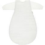 Weiße Gestreifte Alvi Mäxchen Babyschlafsäcke mit Tiermotiv mit Reißverschluss Größe 56 für den für den Sommer 