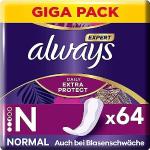 always Slipeinlage Expert Daily Protect Normal Gigapack 64