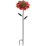 AM Design Gartenstecker »Blume« (1-St) aus Metall, Höhe ca. 132 cm, rot