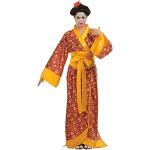 Bunte Geisha-Kostüme aus Polyester für Damen Größe L 