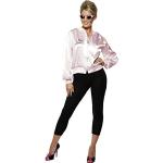Pinke Grease Rockabilly-Kostüme aus Polyester für Damen Größe M 