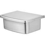 Silberne Feuchttücherboxen & Feuchtpapierboxen  aus Edelstahl 