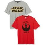 Amazon Essentials Star Wars Shirts mit Tasche für Herren Größe 5 XL Große Größen 2-teilig 