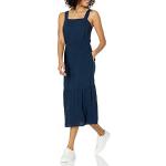 Reduzierte Marineblaue Amazon Essentials Sommerkleider mit Reißverschluss aus Twill enganliegend für Damen Größe XL für den für den Sommer 