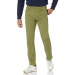 Olivgrüne Unifarbene Sportliche Amazon Essentials Stretch-Jeans mit Reißverschluss aus Denim für Herren Weite 29 