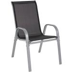 Silberne Gartenstühle Metall aus Metall Breite 50-100cm, Höhe 50-100cm, Tiefe 50-100cm 