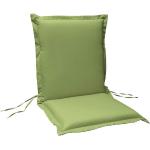 Grüne Outdoor Kissen aus Textil UV-beständig 2-teilig 