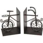 Ambiente Haus Buchstütze »Fahrrad Buchstützen aus Metall« (1 St), schwarz