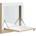 Ambivalenz - Fläpps Schminkspiegel - weiß, oval, Holz,Metall - 40x40x30 cm (FL120002) (502)