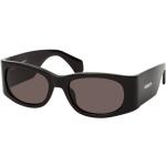 Schwarze Ambush Rechteckige Rechteckige Sonnenbrillen aus Kunststoff für Herren 