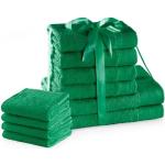 Reduzierte Grüne Gästehandtücher aus Baumwolle 30x50 10-teilig 