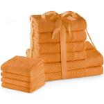 Reduzierte Orange Gästehandtücher aus Baumwolle 30x50 