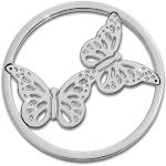 Silberne Amello Damenarmbänder mit Insekten-Motiv aus Edelstahl 