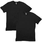American Apparel CVC T-Shirt, Unisex, für Erwachsene, Stil G2001cvc, 2er-Pack, Schwarz (2er-Pack), L