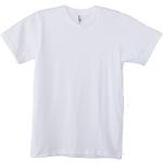American Apparel T-Shirt, Unisex, kurzärmelig, Baumwolle, einfarbig Gr. M, weiß