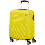 Reduzierte Gelbe American Tourister Hartschalen-Trolleys 38l mit Reißverschluss aus Kunststoff für Herren S - Handgepäck 