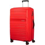 Rote American Tourister Trolleys mit 4 Rollen L - Groß 
