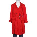 Reduzierte Rote Vintage American Vintage Damenmäntel Größe S 