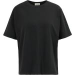 Schwarze Vintage T-Shirts aus Jersey für Damen Größe S 